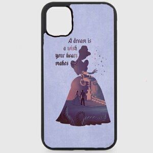 Cinderella Silhouette Phone Case
